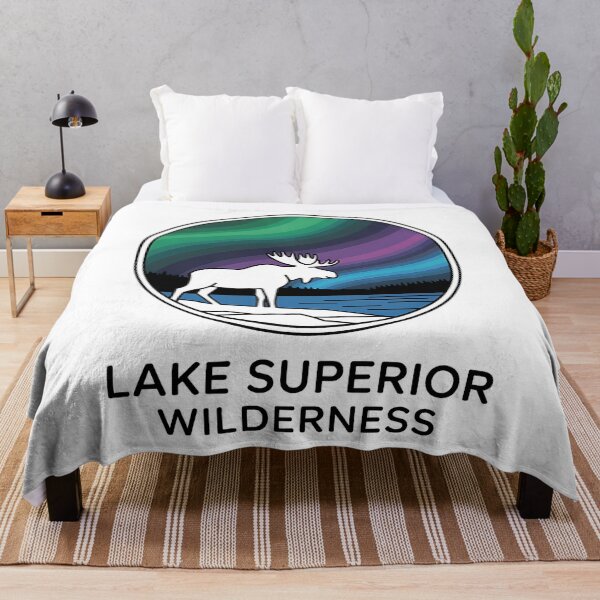 Item preview, Lake Superior Wilderness Northern Lights designed and sold by Blok45.