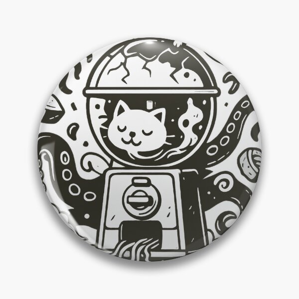 Item preview, Insert Coin for Madness - Capsule Chaos Gacha Machine Japanese designed and sold by Alchemy Ink.
