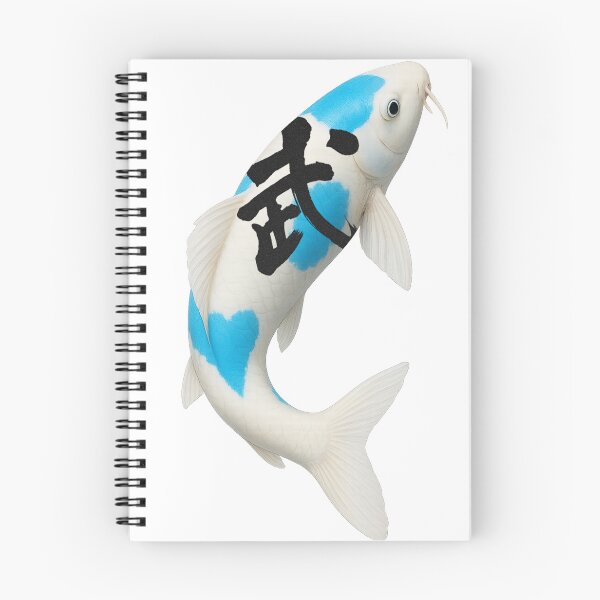 Item preview, Samurai Spirit Koi – 武 (Bu) designed and sold by Otoya Art Studio.