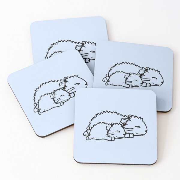Item preview, 2 Napping Hamster Mom Dad Chilld Family Mother Sleeping designed and sold by shirt-o-mat.