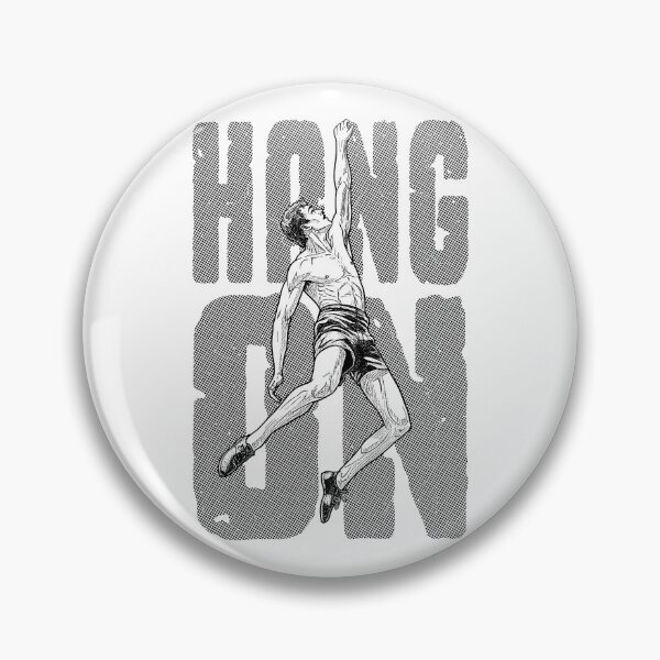Item preview, Rock Climbing Hang On Climber Funny Free Solo Climbers Quote designed and sold by GrandeDuc.