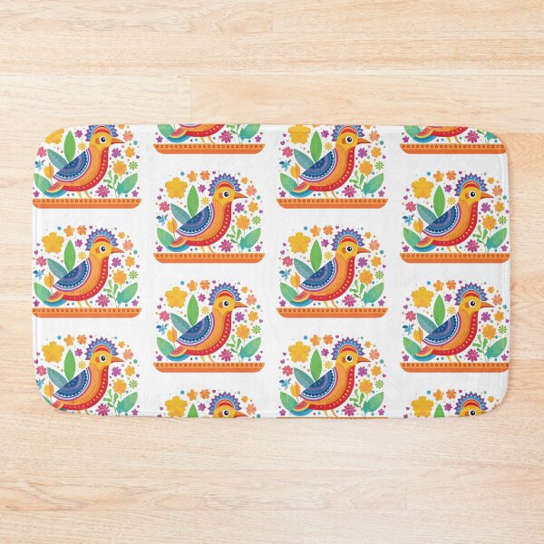 Item preview, Mexican Fiesta Floral Bird designed and sold by Watelse.
