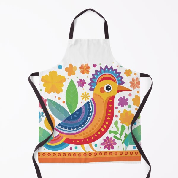 Item preview, Mexican Fiesta Floral Bird designed and sold by Watelse.