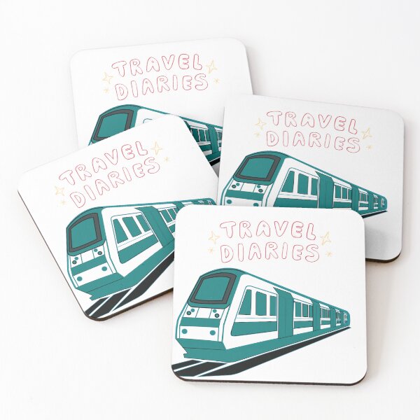 Item preview, Travel Diaries | Train Journey Aesthetic Design designed and sold by Ramya designs .