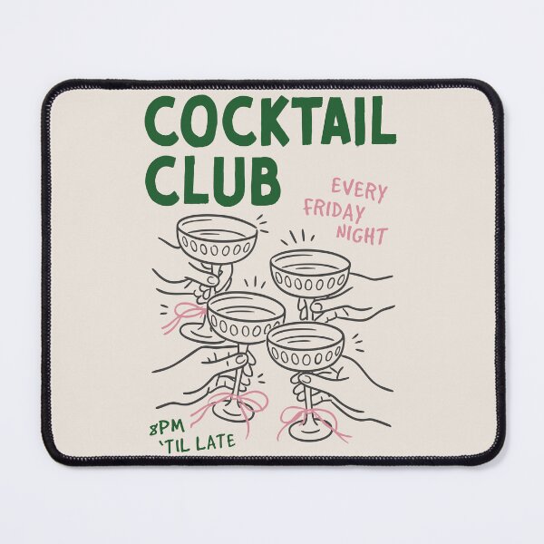 Item preview, Cocktail Club – Hand-Drawn Cocktail Party Illustration designed and sold by HotFluff.