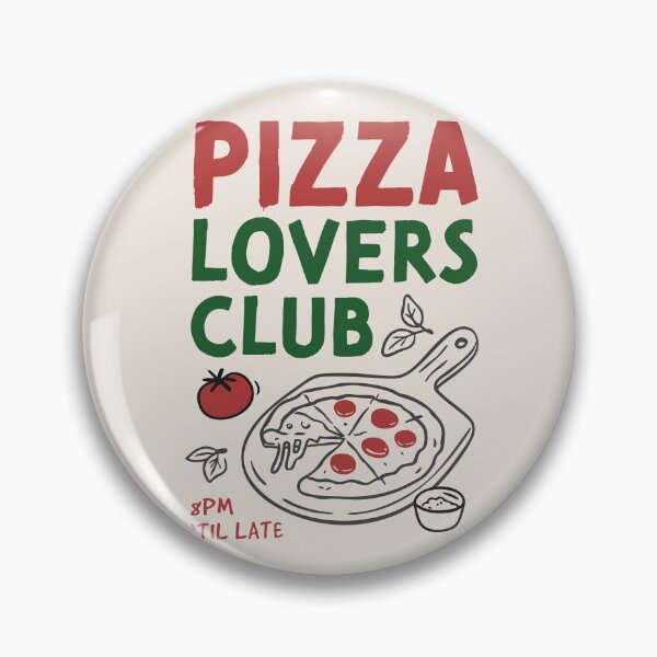Item preview, Pizza Lovers Club – Hand-Drawn Late-Night Slice Illustration designed and sold by HotFluff.