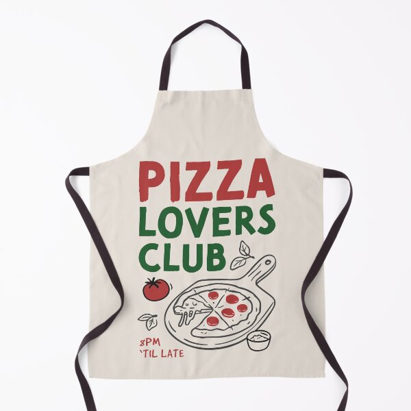 Item preview, Pizza Lovers Club – Hand-Drawn Late-Night Slice Illustration designed and sold by HotFluff.