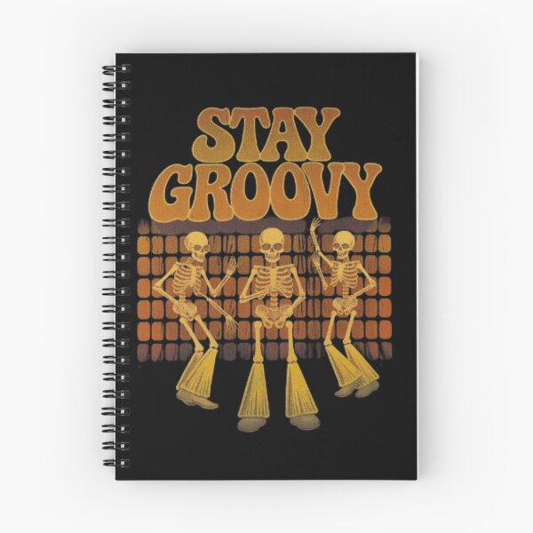Item preview, Stay Groovy – Retro Skeleton Dance Party designed and sold by vvcreativedesigns.