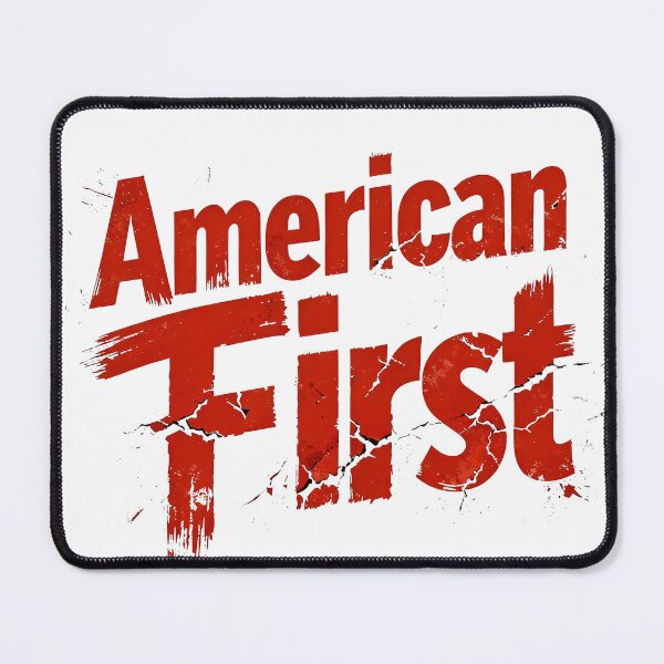 Item preview, American First designed and sold by theLakeMo.