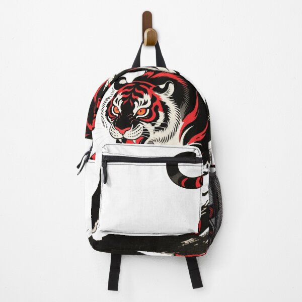 Item preview, Ukiyo-e Tiger: Vermillion Fury designed and sold by The Daily Sketchbook .