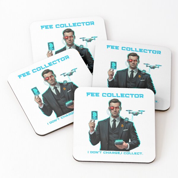 Item preview, "Fee Collector – Crypto Surveillance Agent" designed and sold by BitCrop.