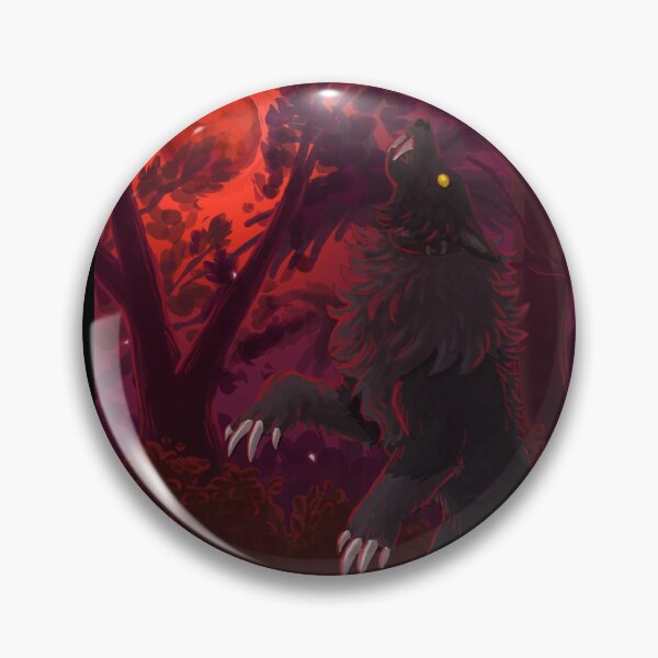 Item preview, Hombre lobo de la luna de sangre aullante designed and sold by ChariArtist.