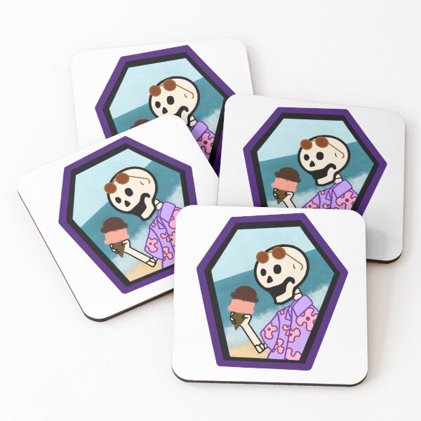 Item preview, Beach Goth Skeleton designed and sold by UnfilteredFunny.
