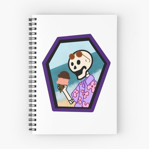 Item preview, Beach Goth Skeleton designed and sold by UnfilteredFunny.