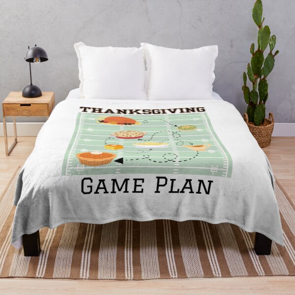 Item preview, Thanksgiving Game Plan Football Dinner — Turkey Day Football Thanksgiving designed and sold by SunandShade.