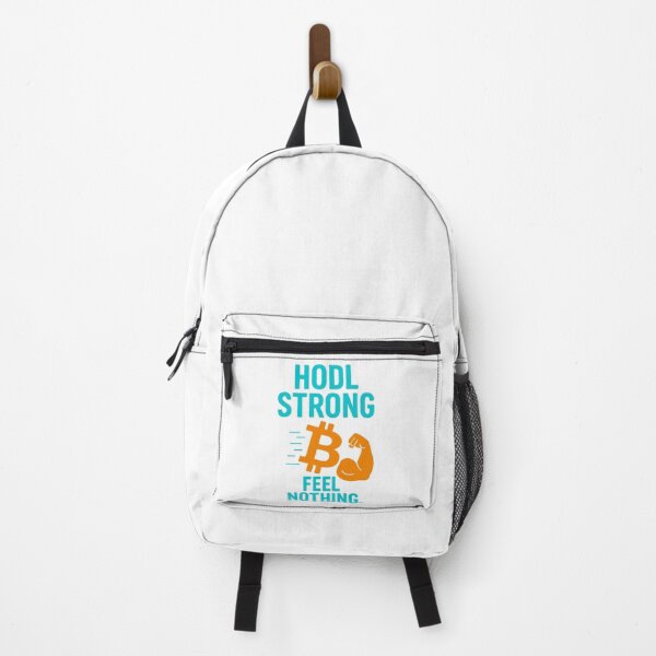 Item preview, "HODL Strong – Feel Nothing" | Bitcoin Resilience Design designed and sold by BitCrop.