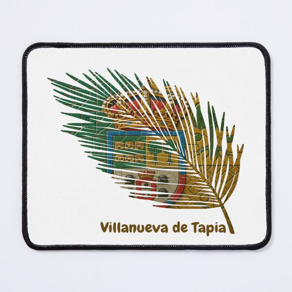 Item preview, Abstract Flag of Villanueva de Tapia – Feather Shape Design designed and sold by ArteJorge48.