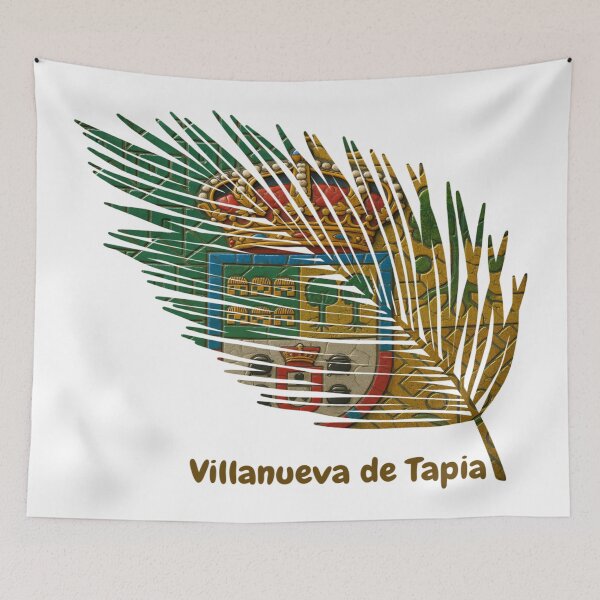 Item preview, Abstract Flag of Villanueva de Tapia – Feather Shape Design designed and sold by ArteJorge48.