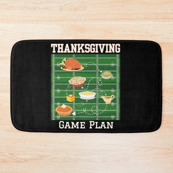 Item preview, Thanksgiving Game Plan Football Dinner — Turkey Day Football Thanksgiving designed and sold by SunandShade.