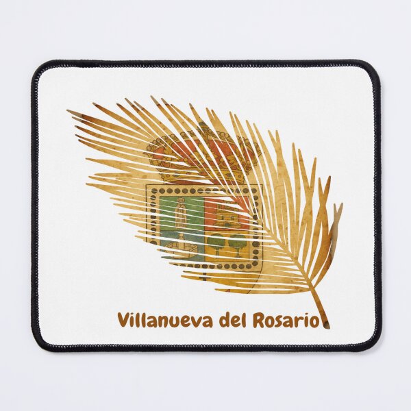 Item preview, Abstract Flag of Villanueva del Rosario – Feather Shape Design designed and sold by ArteJorge48.