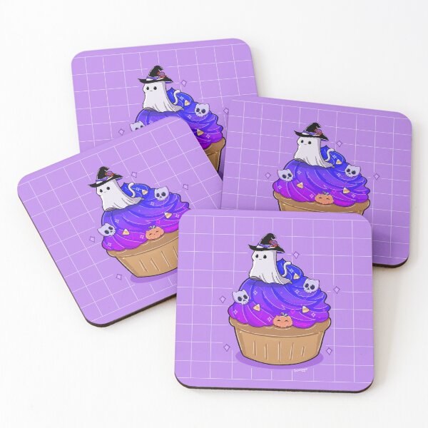 Item preview, Cat Ghost Cupcake designed and sold by Sonoyin.