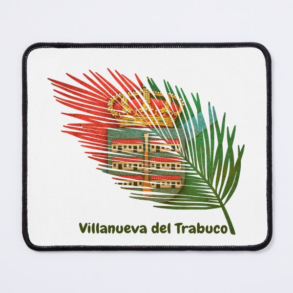 Item preview, Abstract Flag of Villanueva del Trabuco – Feather Shape Design designed and sold by ArteJorge48.