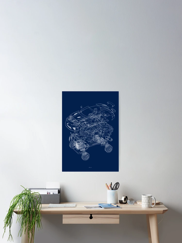 Thumbnail 2 of 3, Poster, Exploded designed and sold by Alt_ Illustrations.