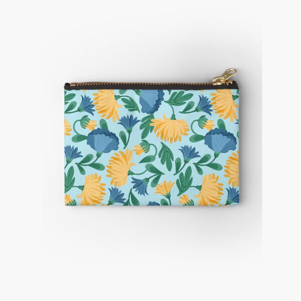 Item preview, Azure Harmony — Multicolor Floral Seamless Pattern on Light Blue designed and sold by NicolaZhukov.