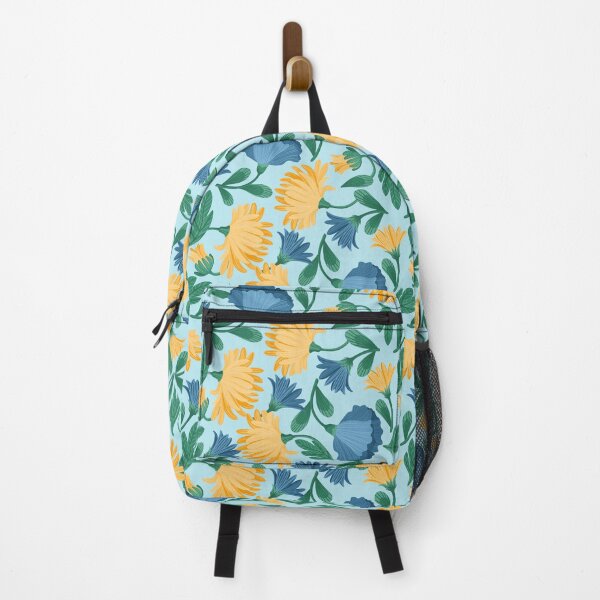 Item preview, Azure Harmony — Multicolor Floral Seamless Pattern on Light Blue designed and sold by NicolaZhukov.