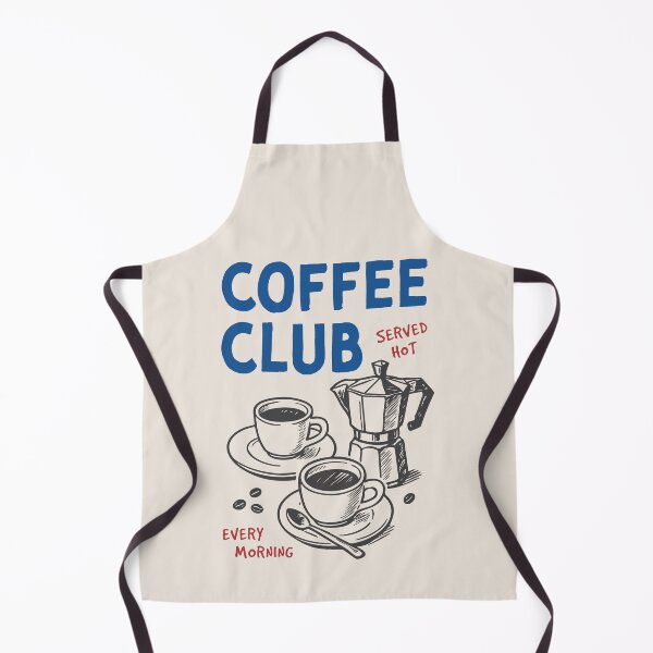 Item preview, Coffee Club – Vintage Hand-Drawn Espresso Morning Art designed and sold by HotFluff.