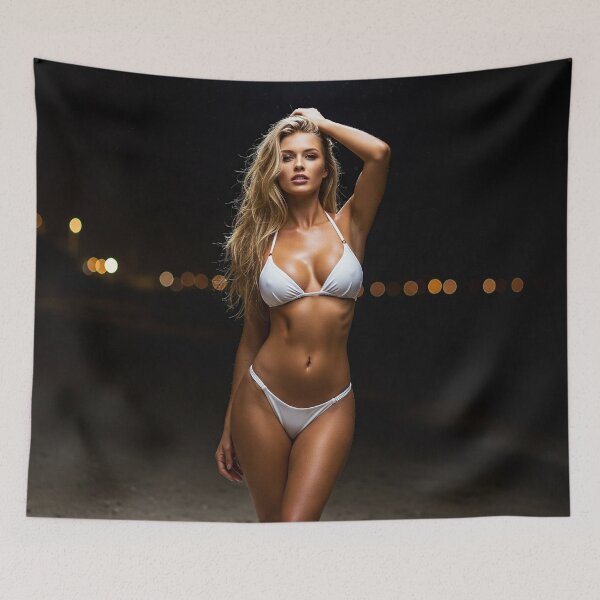 Item preview, Bikini Model in White designed and sold by Neon Jungle.
