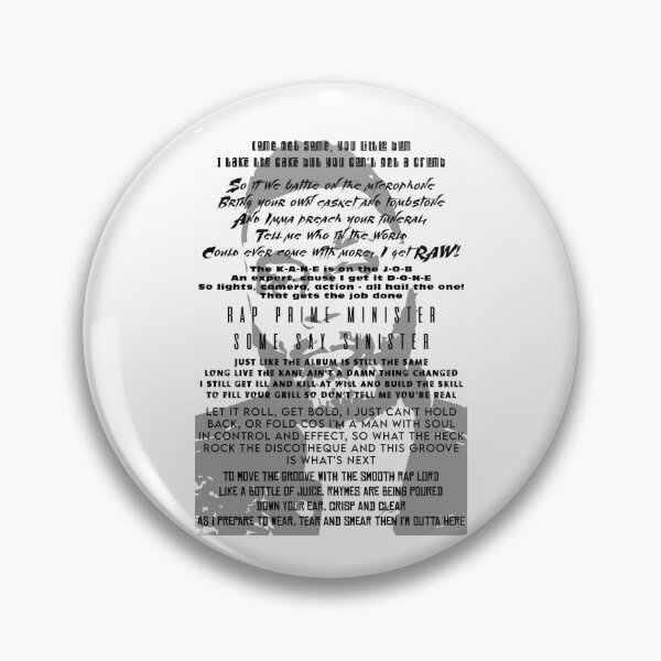 Item preview, Big Daddy Kane, The Smooth Operator designed and sold by Fresh Prints 613.