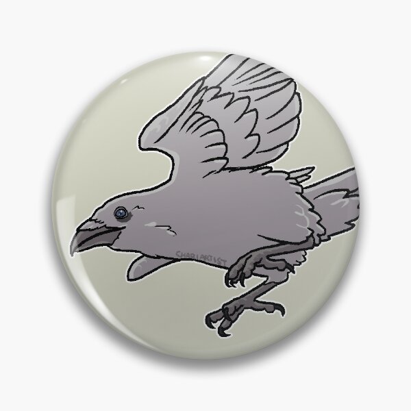 Item preview, Cutie Crow! (Leucistic) designed and sold by ChariArtist.