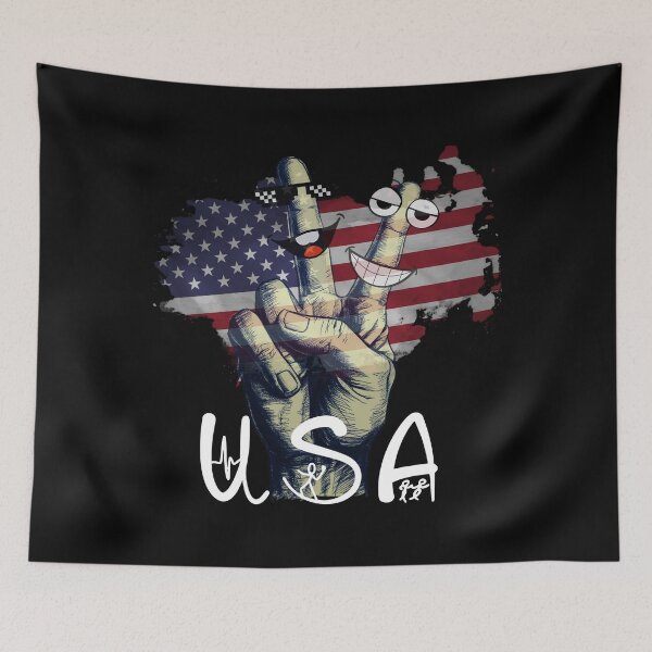 Item preview, PATRIOTIC HAND - PEACE, Make good vibe community - USA designed and sold by MJLO STORY TIME.