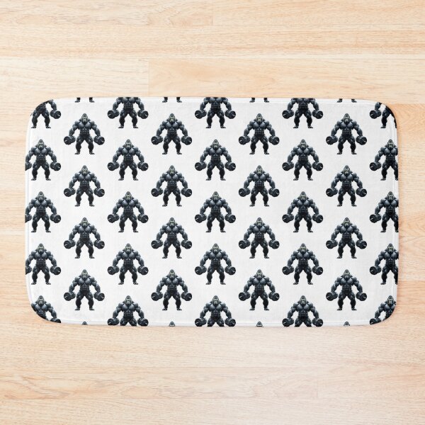 Item preview, Beast Mode Gorilla Sticker – Alpha Powerlifting Quote for Hardcore Trainers designed and sold by MillionaireGenZ ⭐⭐⭐⭐⭐ (5.0).
