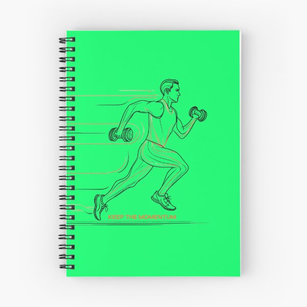 Item preview, Keep the Momentum – Minimalist Running Motivation Sticker for Athletes & Joggers designed and sold by MillionaireGenZ ⭐⭐⭐⭐⭐ (5.0).
