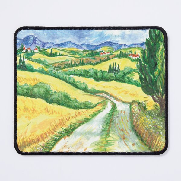 Item preview, Sunny Fields - Watercolor designed and sold by WikaKowalczyk.