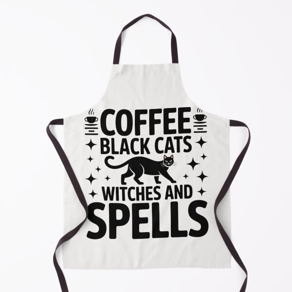 Item preview, Coffee Black Cats Witches and Spells Shirt | Cozy Goth Halloween Tee | Witchy Fall Vibes ver.03 designed and sold by ChillArtNo1.