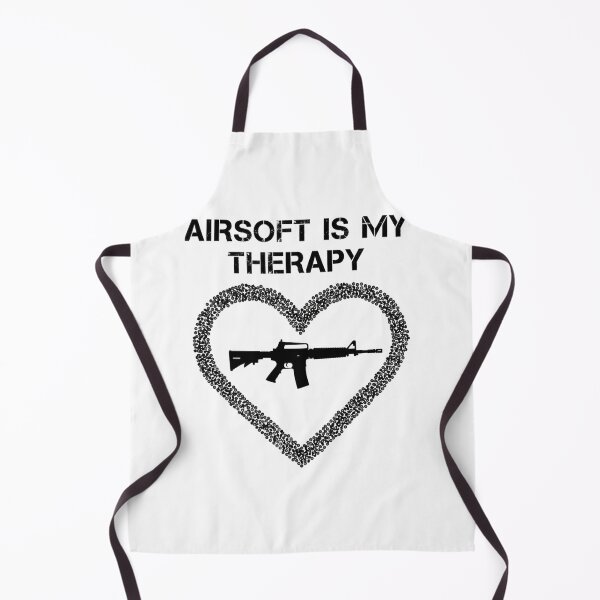 Item preview, Airsoft Is My Therapy - Minimal Art designed and sold by SupraShore.