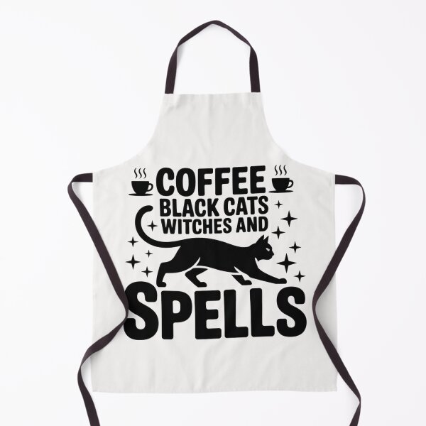 Item preview, Coffee Black Cats Witches and Spells Shirt | Cozy Goth Halloween Tee | Witchy Fall Vibes ver.02 designed and sold by ChillArtNo1.