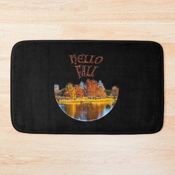 Item preview, Hola Otoño Árboles coloridos reflejados designed and sold by Esoteric Alchemy.