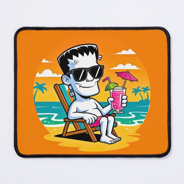 Item preview, Frankenstein on Tropical Beach designed and sold by VibrArtco.