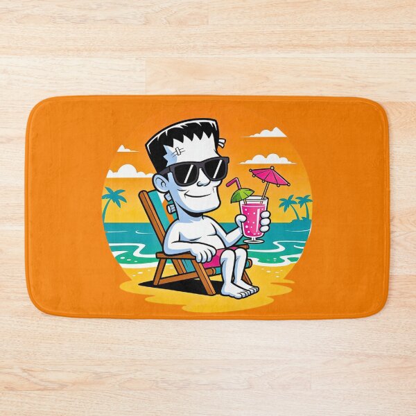 Item preview, Frankenstein on Tropical Beach designed and sold by VibrArtco.