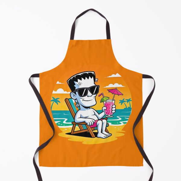 Item preview, Frankenstein on Tropical Beach designed and sold by VibrArtco.