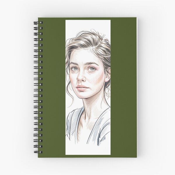 Item preview, Expressive Face Art Sketch Drawing Woman Portrait By Merch, Limited Edition designed and sold by KILEYMARGSHOP.