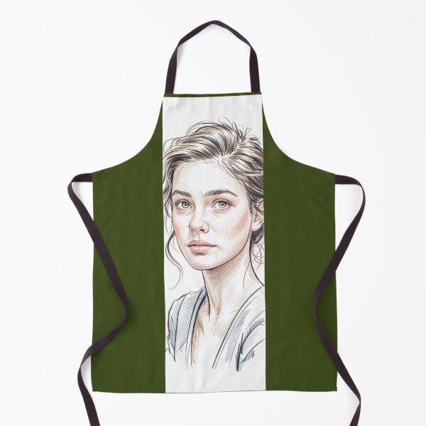 Item preview, Expressive Face Art Sketch Drawing Woman Portrait By Merch, Limited Edition designed and sold by KILEYMARGSHOP.