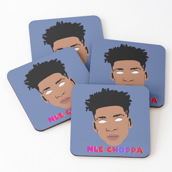 Item preview, NLE Choppa illustration designed and sold by ZooStateofMind.