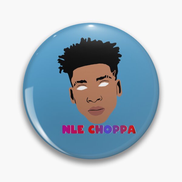 Item preview, NLE Choppa illustration designed and sold by ZooStateofMind.