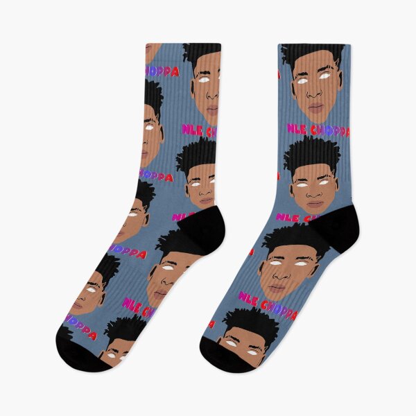 Item preview, NLE Choppa illustration designed and sold by ZooStateofMind.