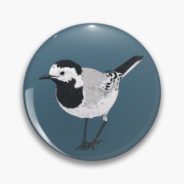 Item preview, White Wagtail designed and sold by Luzeilustración.